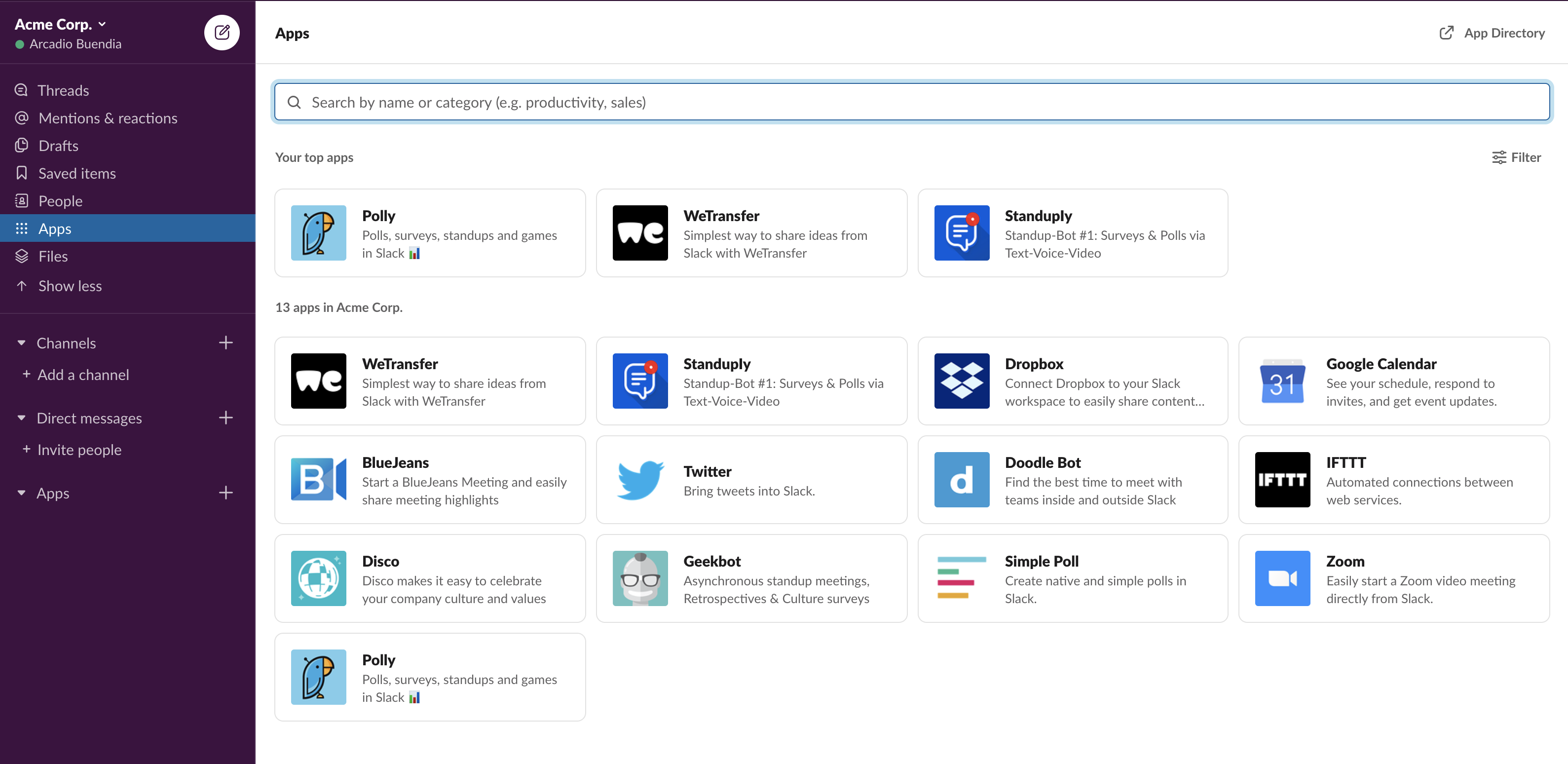 A guide to apps and the Slack App Directory | Slack