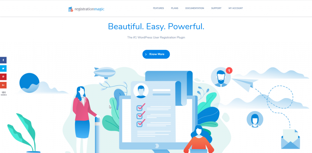 Registrationmagic Homescreen Screenshot