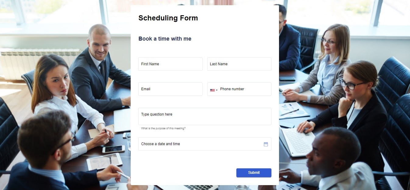 Appointment Booking Form template