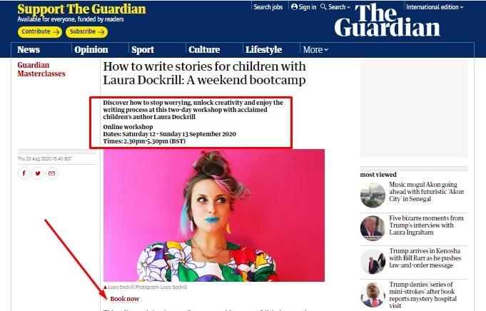 The Guardian’s Masterclass on How To Write Stories For Children
