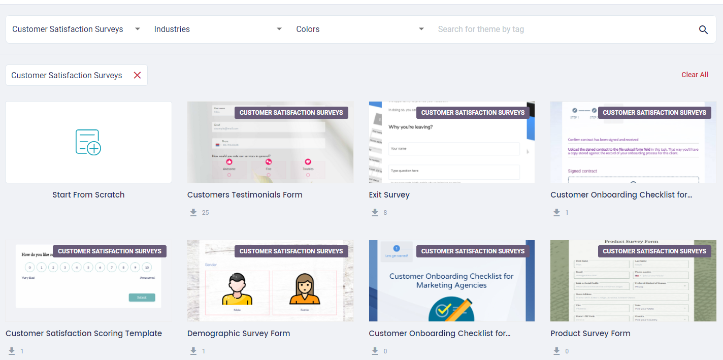 create an online form