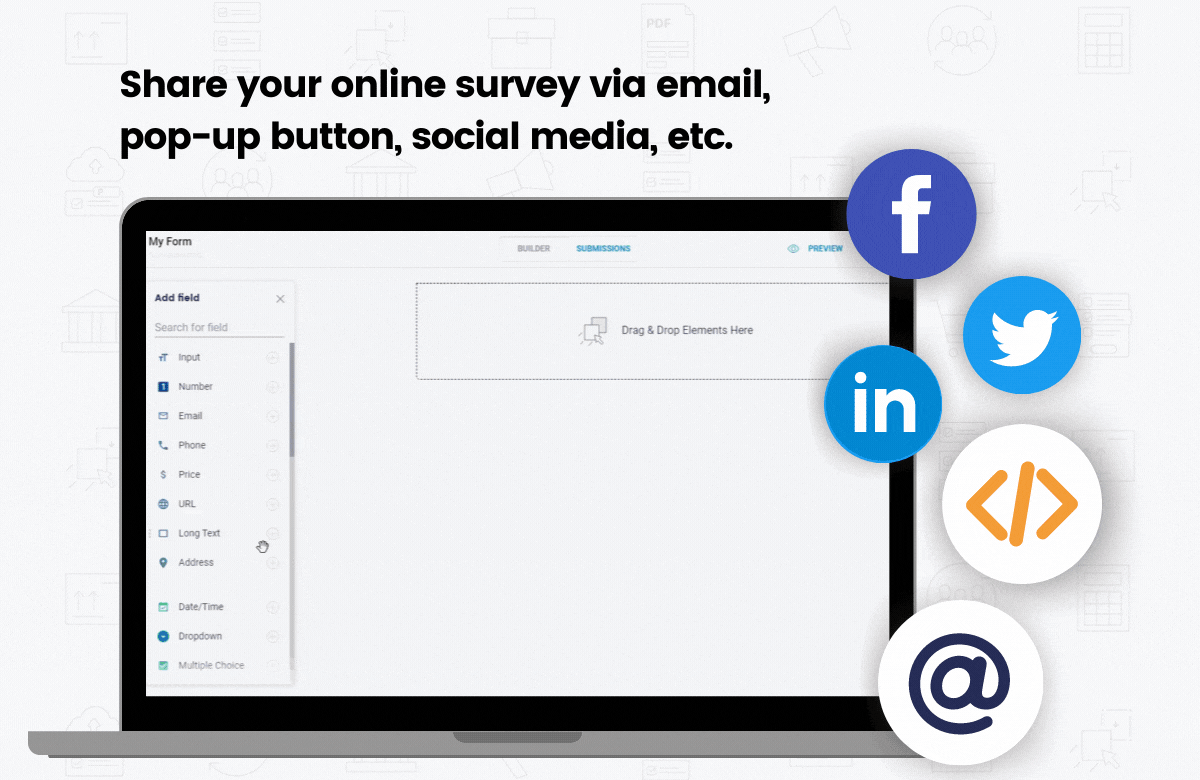 share your online form