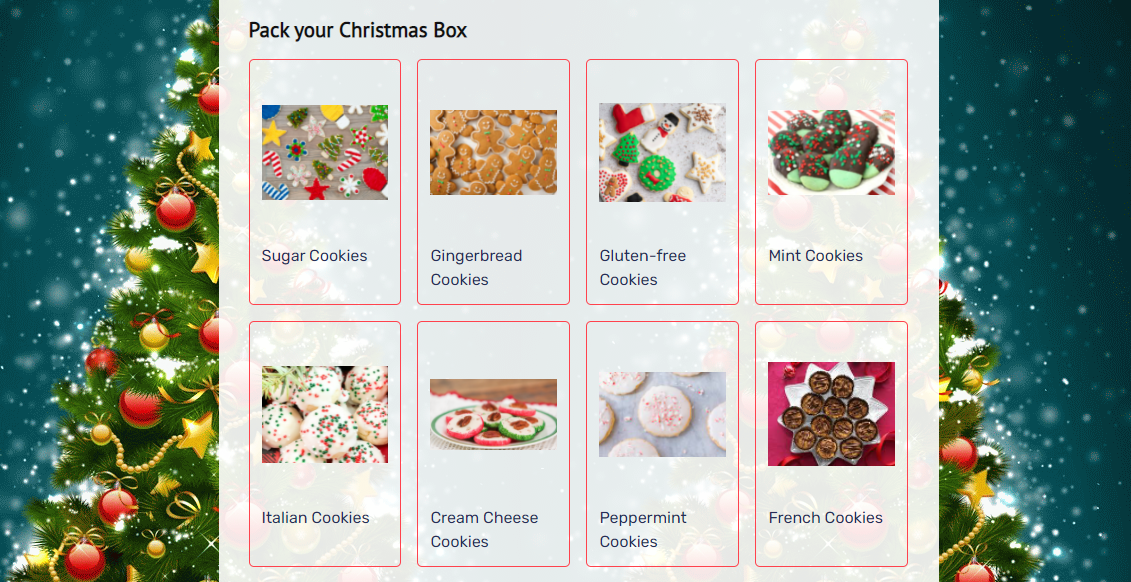 Christmas Cookies Order Form template   FormBuilder.com