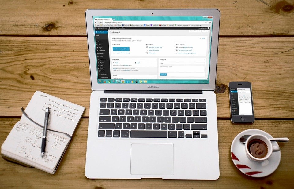 Laptop, Wordpress, Wordpress Design, Smartphone