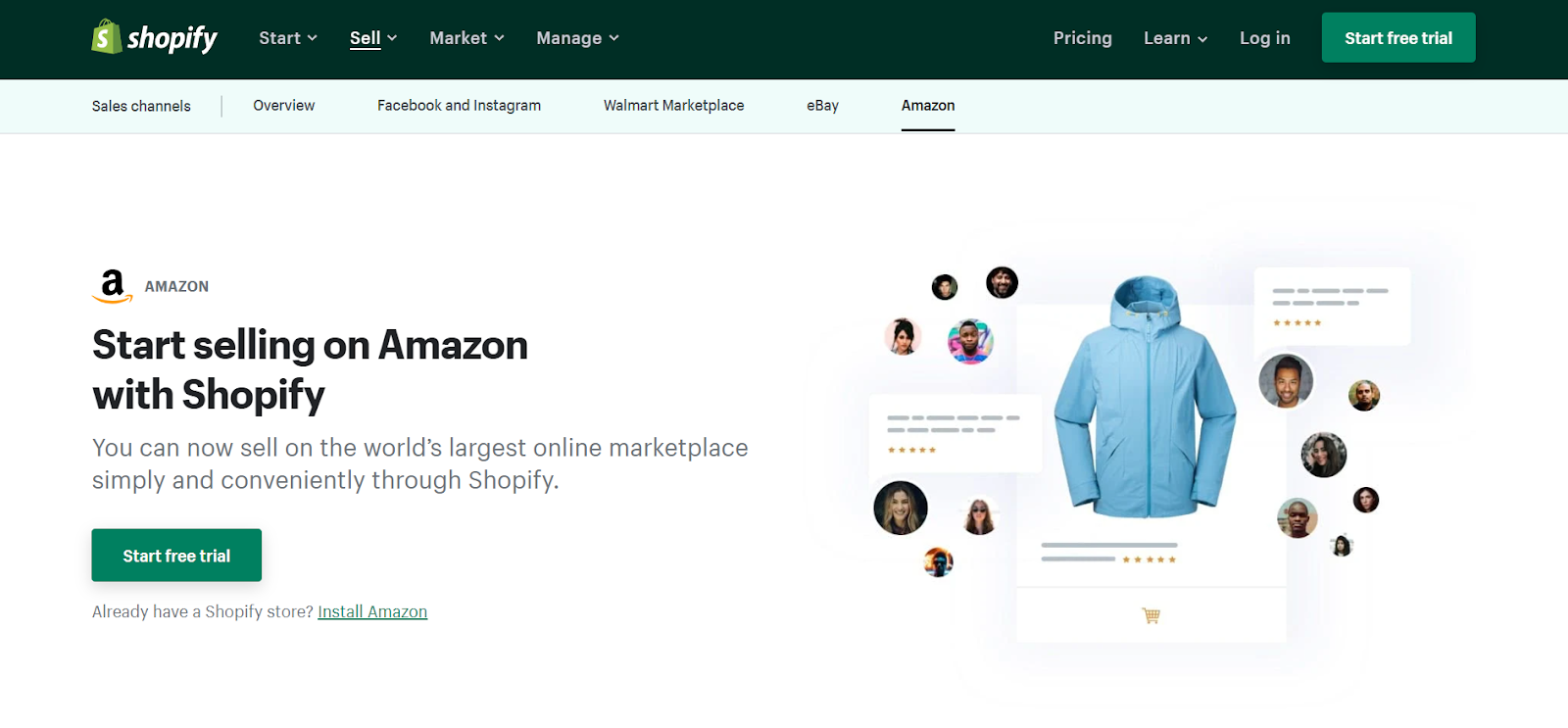 Amazon Shopify integration