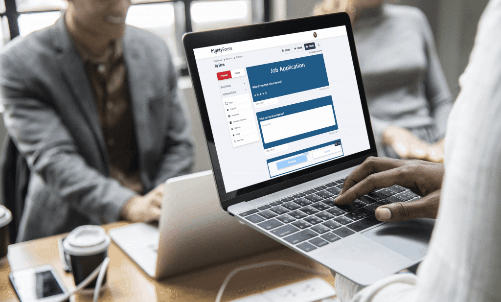 create job application forms - FormBuilder
