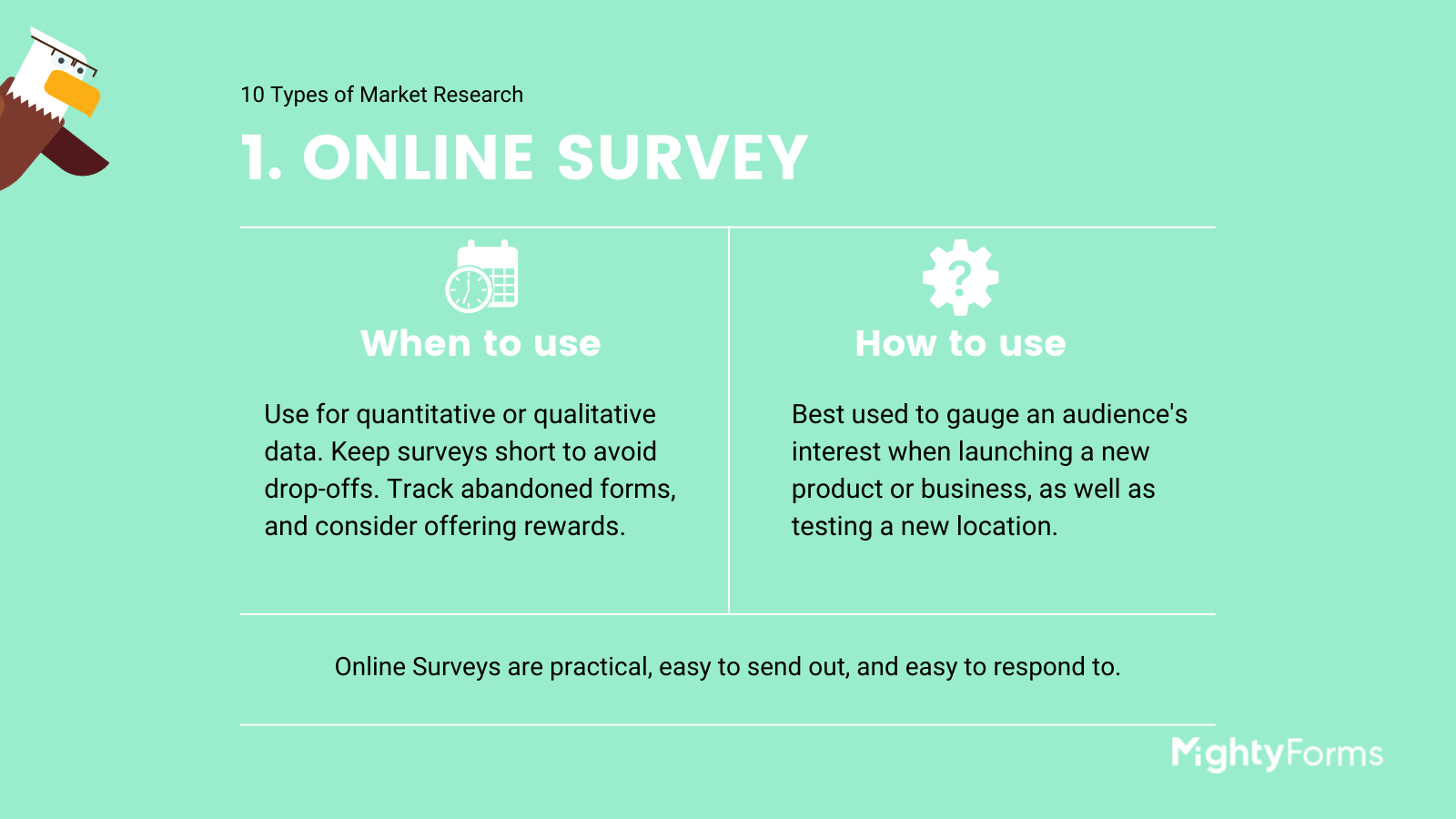 Types of Market Research - Survey - infographic   FormBuilder